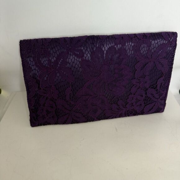 Inman Purple Lace Evening Bag - Picture 2 of 4